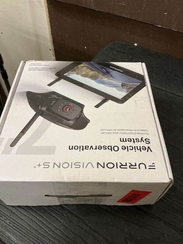 Photo 1 of Furrion Vision S+ RV Observation System with 7" Monitor, Sharkfin, Infrared Night Vision, Live Streaming, Wide Viewing Angle - FOS7HTASF