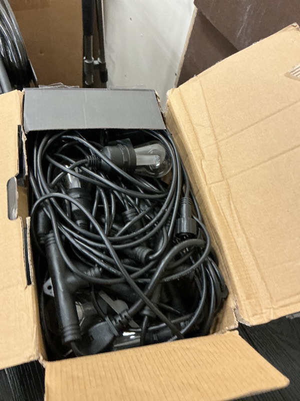 Photo 1 of XMCOSY+ Smart Outdoor String Lights, 72.5Ft Patio Lights Waterproof, App Control, Compatible with Alexa, RGBCWIC Color Changing LED String Light for Outside