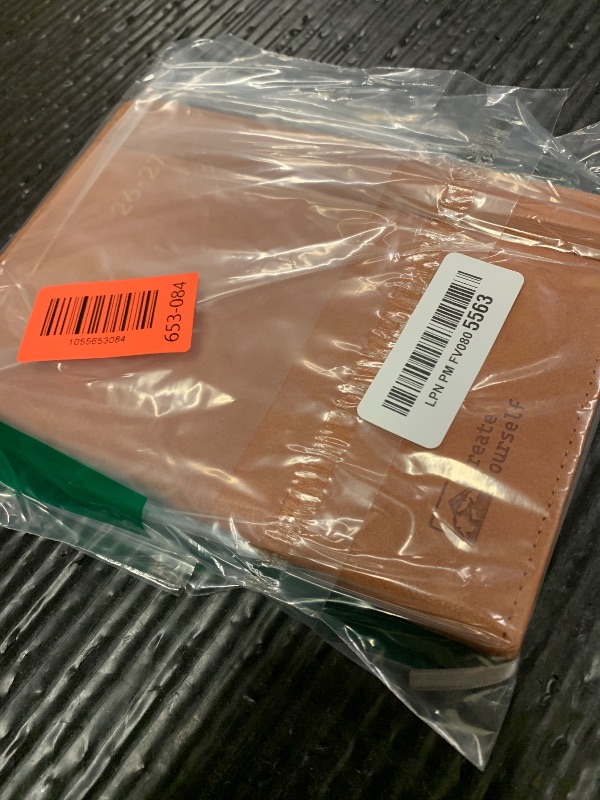 Photo 1 of 2026-2027 Planner - Academic Planner 2026-2027 Weekly Monthly Planner, July 2026 - June 2027, 5.7'' x 8.4'', Thick Paper, Leather Cover, Pen Holder, Back Pocket, Perfect Daily Organizer - Brown