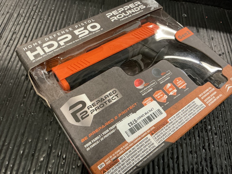 Photo 1 of P2P HDP50 Prepared 2 Protect Less Lethal Home Defense .50 Caliber Pepper Round Air Pistol