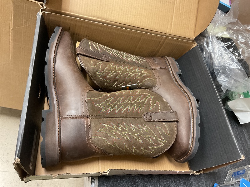 Photo 4 of Size 11.  ARIAT Groundbreaker Square Toe Work Boot – Men’s Western Work Boot