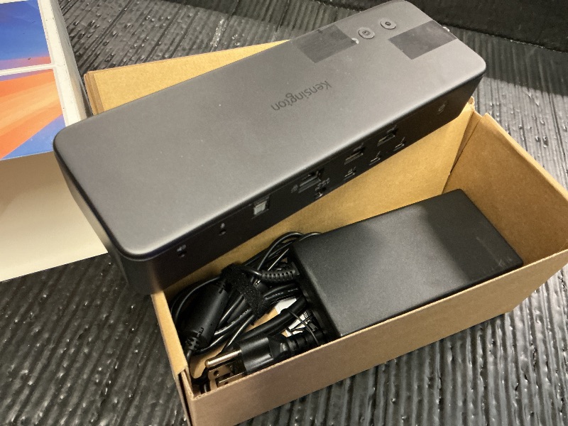 Photo 1 of Kensington EQ Pro Thunderbolt™ 5 Dock Designed for MacBook, Optimized for M-Series Pro/Max Models, 140W PD, 80Gbps Data Transfer, Built-in and Lockable PCle M.2 SSD Slot for Quick Storage K33612NA