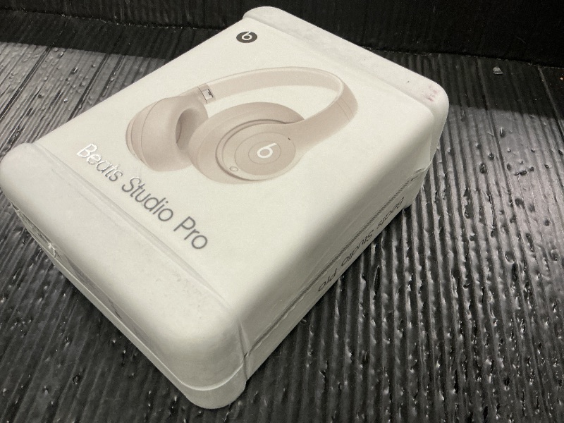 Photo 1 of Beats Studio Pro-Premium Wireless Over-Ear Headphones- Up to 40-Hour Battery Life, Active Noise Cancelling, USB-C Lossless Audio, Apple & Android Compatible- Sandstone