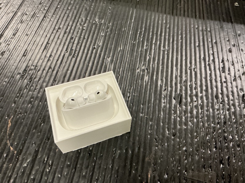 Photo 1 of Apple AirPods Pro 3 Wireless Earbuds, Active Noise Cancellation, Live Translation, Heart Rate Sensing, Hearing Aid Feature, Bluetooth Headphones, Spatial Audio, High-Fidelity Sound, USB-C Charging