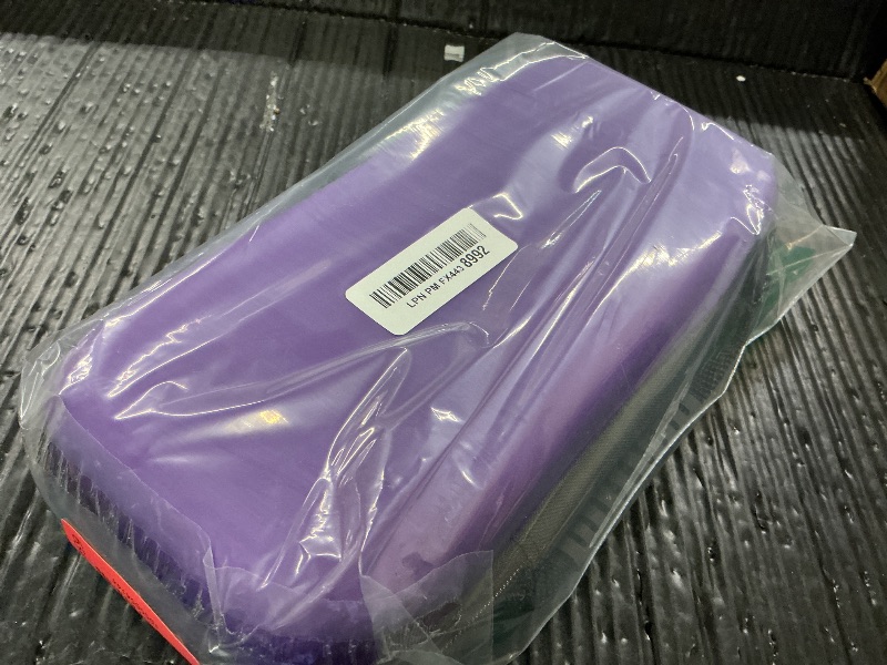 Photo 1 of [Charge inside] Carrying Case for Nintendo Switch 2 2025 / Switch OLED / Switch with Adapter and for Joy-Con Storage, Travel Case for Switch 2 Console with 22 Game Card Storage (Purple)
