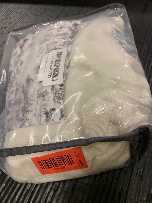 Photo 1 of 120 Inch Long Linen Curtains,Mount with Back Tab Hooks Belt for Rail Track,Light Filtering Semi Sheer Large Tall Window High Ceiling Curtain for Living Room,2 Panels Drapes,Cream(Ivory/Off White)