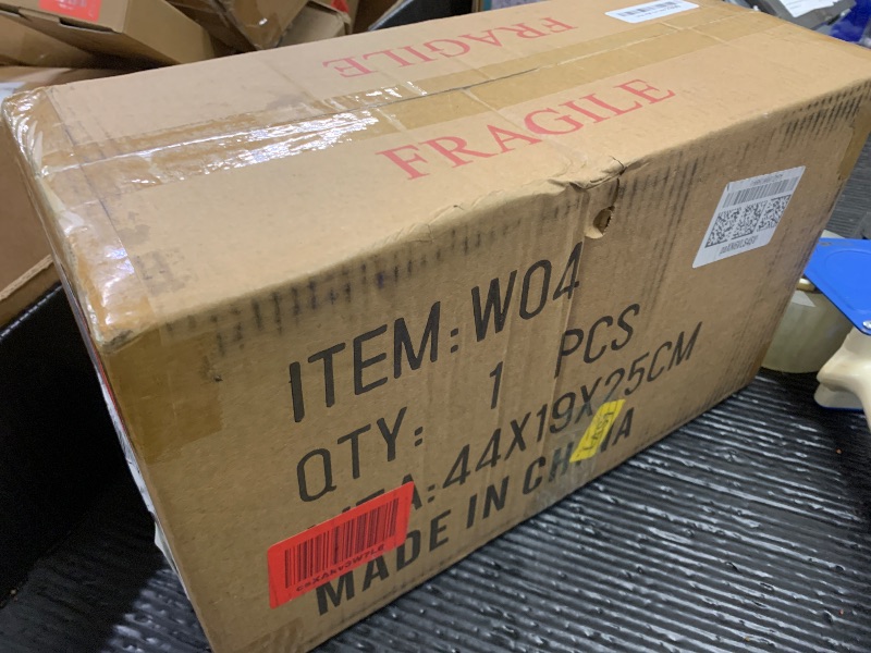 Photo 1 of WXCFCD Tiffany Wall Sconce Lamp Stained Glass 8X10.5X11 Inch Plug in Wall Bedside Light for Hallway Bedroom (Amber Grape Style)