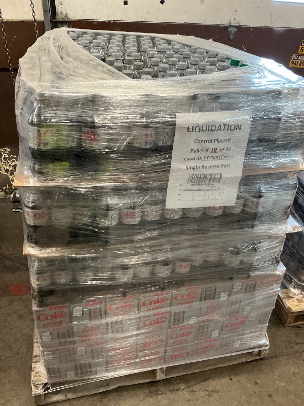 Photo 1 of Exp dare 06/2025. (Pallet will be Moved by your Own ). 1 Pallet Mixed Drinks