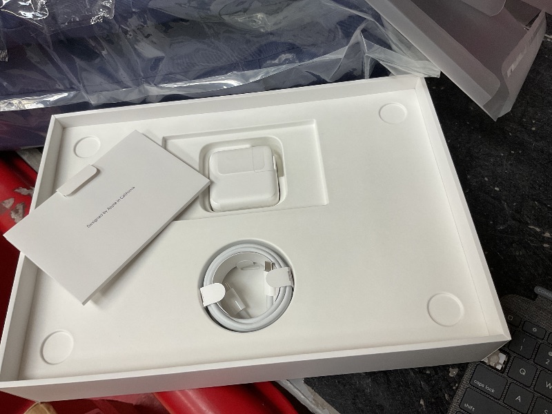 Photo 1 of 2020 Apple MacBook Air Laptop: Apple M1 Chip, 13” Retina Display, 8GB RAM, 256GB SSD Storage, Backlit Keyboard, FaceTime HD Camera, Touch ID. Works with iPhone/iPad; Silver
