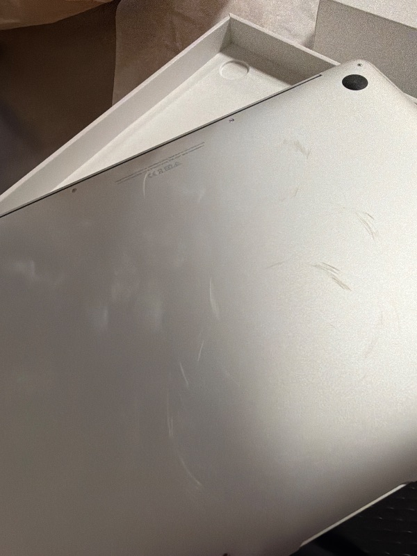 Photo 1 of 2020 Apple MacBook Air Laptop: Apple M1 Chip, 13” Retina Display, 8GB RAM, 256GB SSD Storage, Backlit Keyboard, FaceTime HD Camera, Touch ID. Works with iPhone/iPad; Silver