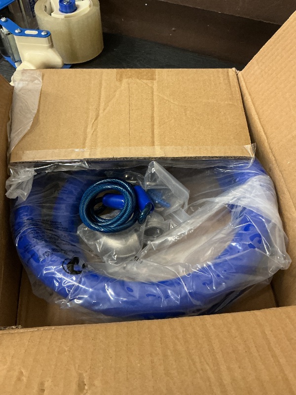 Photo 1 of 1675kit48 Safety System Kit, 48" Commercial Gas Hose Connector Kit with 3/4" Quick Disconnect, Gas Hose for Kitchen Equipment Commercial Standard Gas Connector, Full Port Valve, Restraining Devices