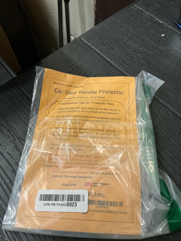 Photo 1 of [3M]-5pcs Customized Car Door Handle Cup Protector Made with 3M Paint Protection Film, Sticker/Guard, Clear(Transparent), Anti Scratch, Universal Fit for Most Cars (Clear/5pcs)