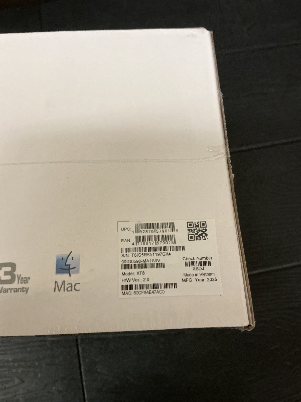 Photo 1 of ASUS ZenWiFi AX6600 Tri-Band Mesh WiFi 6 System (XT8 2PK) - Whole Home Coverage up to 5500 sq.ft & 6+ Rooms, AiMesh, Included Lifetime Internet Security, Easy Setup, 3 SSID, Parental Control, White