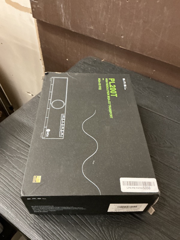 Photo 1 of SMSL PL200T MQA-CD Player Clock Input HiFi Lossless Lid-Open Playback Mod Transport (Silver)