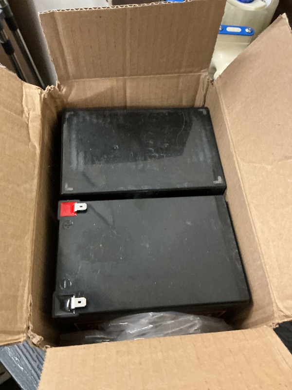 Photo 1 of NERMAK 2 Pack 12V 12Ah LiFePO4 Deep Cycle Battery, 2000+ Cycles Lithium Iron Phosphate Rechargeable Battery for Solar Power,Lighting, Power Wheels, Fish Finder, Scooters and More, Built-in 12A BMS