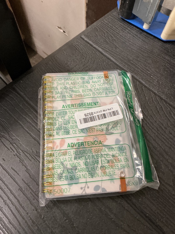 Photo 1 of 2026 Pocket Planner/Calendar - 2026 Planner from January 2026 - December 2026, Planner 2026 with 12 Tabs, Twin-Wire Binding, Inner Pocket, 3.75" x 6.75, Rose Flower