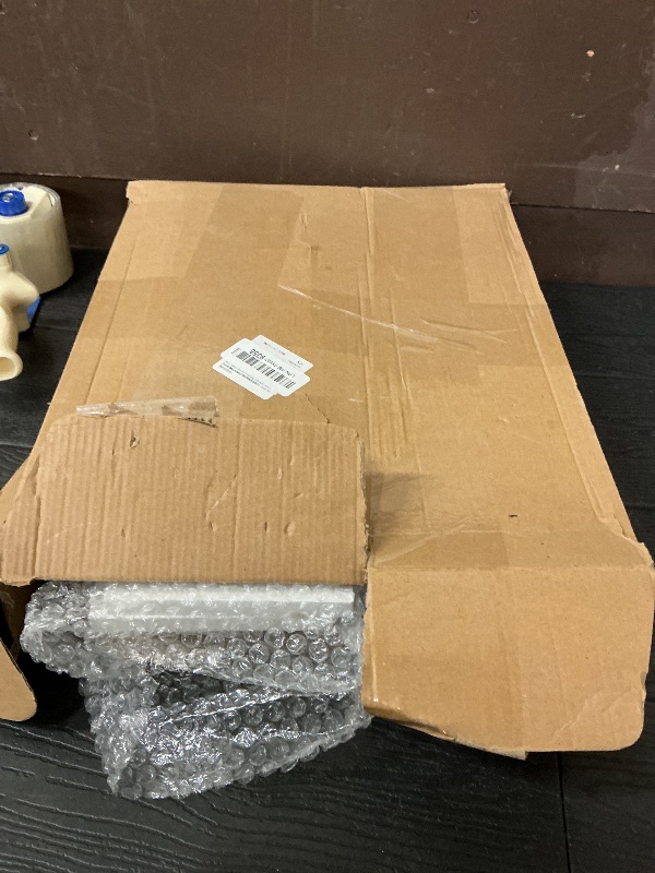 Photo 1 of 2 Pack 5 Tier Wall Shelf Unit - Narrow Smooth Laminate Finish - Vertical Column Wall Decor Mount Floating Storage Home Decor Organizer Tall Tower Utility Shelf for Bedrooms, Living Rooms(White)