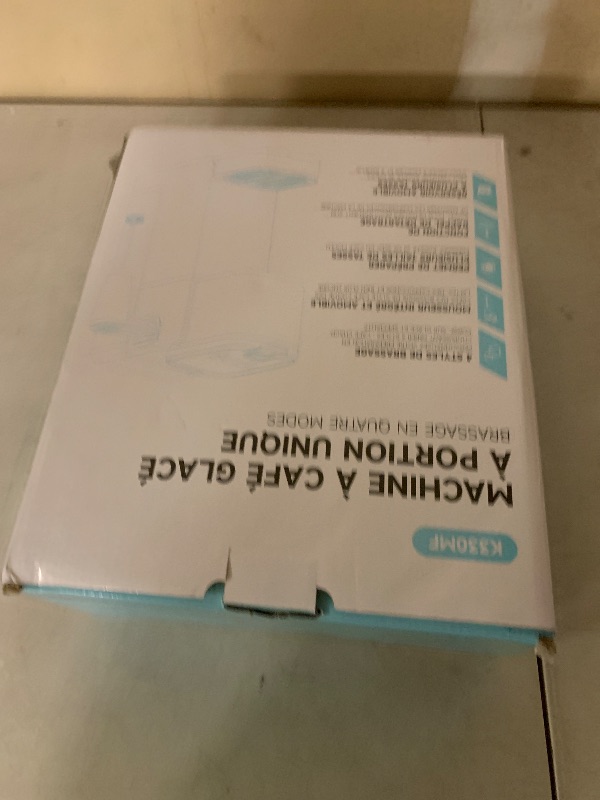 Photo 1 of Tastyle Single Serve Coffee Maker with Built-in Detachable Milk Frother, Iced and Hot Coffee Machine for K Cup & Grounds, 40oz Removable Water Reservoir, 6 Cup Sizes, Fits 7.3" Travel Mug, Black