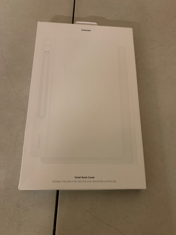 Photo 1 of (Open Box) Samsung Smart Bookcover for Tab S9+ - Black, EF-BX810PWEGUJ