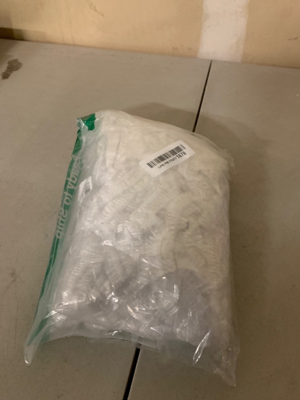 Photo 1 of 200 Pcs Bowl Covers for Bread Proofing, Plastic Shower Caps for Sourdough Bread, Food Covers Stretch Reusable Elastic, Keep Food Fresh and Dust AwayLPNPMFX8771670
