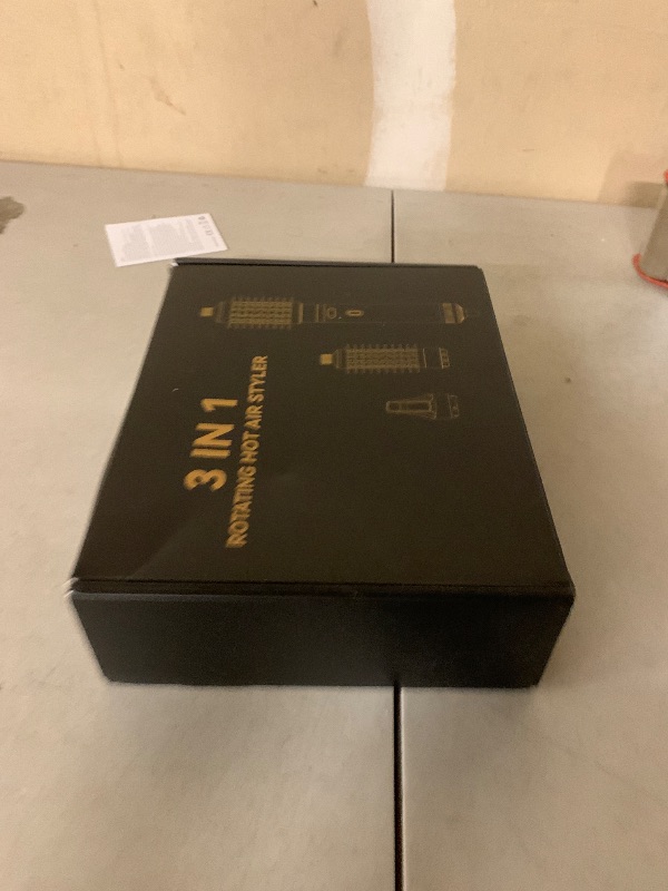 Photo 1 of 3 in 1 Rotating Hair Dryer Brush,Negative Ionic Professional Brush Blow Dryer with Detachable Brush(2" & 1.5"),3 Heats and 2 Speeds Rotating Hot Air Brush for Curling,Straight,Drying