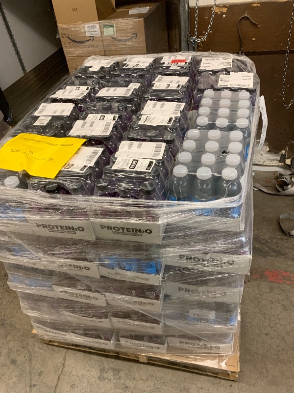 Photo 1 of *Must Be Able To Load Out Yourselves*  Exp date : Feb 23/26 & 07/15/26 / Pallet of Protein water 