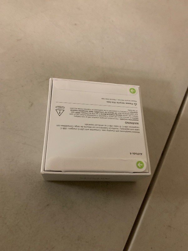 Photo 1 of Apple AirPods 4 Wireless Earbuds, Bluetooth Headphones, Personalized Spatial Audio, Sweat and Water Resistant, USB-C Charging Case, H2 Chip, Up to 30 Hours of Battery Life, Effortless Setup for iPhone