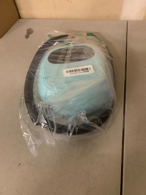 Photo 1 of dwndpump Electric Paddle Board Pump, Rechargeable 20 PSI SUP Pump, Dual-Stage Inflation and Deflation Sup Air Pump, Portable Electric Pump for Kayaks, Wind Wings, SUPs (with 7 Valve Adapters)