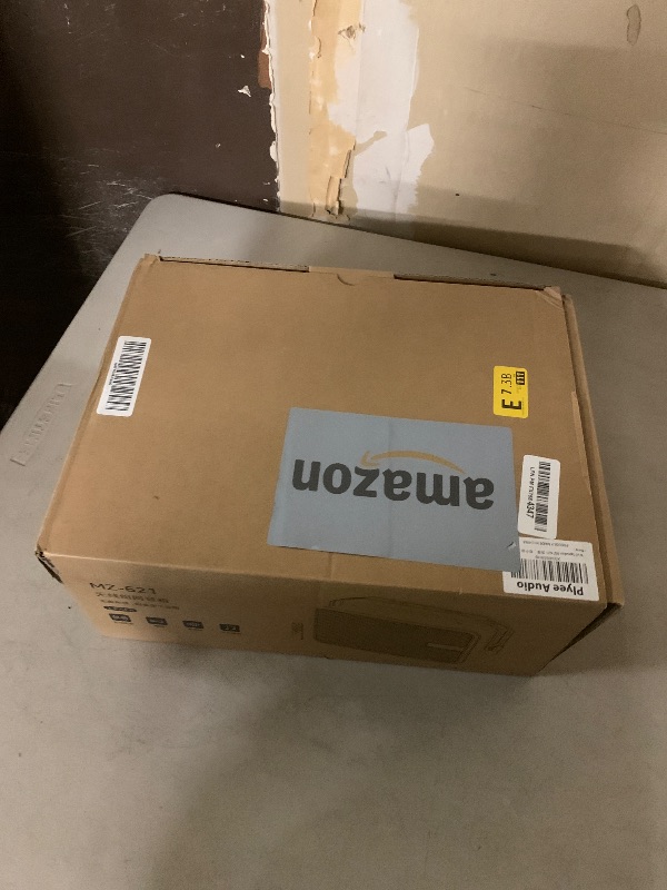 Photo 1 of Plyee Audio 400W Outdoor Bluetooth Speakers, Wireless Sync Between Speakers, Powerful Bass, Wall Mount for Patio, Porch, Gazebo, Garage, 2-Pack, White(MZ-621)