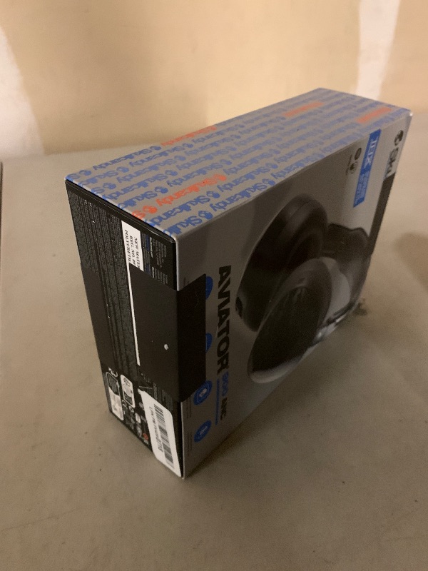 Photo 1 of Skullcandy Aviator 900 ANC Wireless Over-Ear Bluetooth Headphones, THX Spatial Audio with Head Tracking, Adaptive Noise Cancelling, Up to 60 Hours Battery, Microphone for iPhone Android - True Black