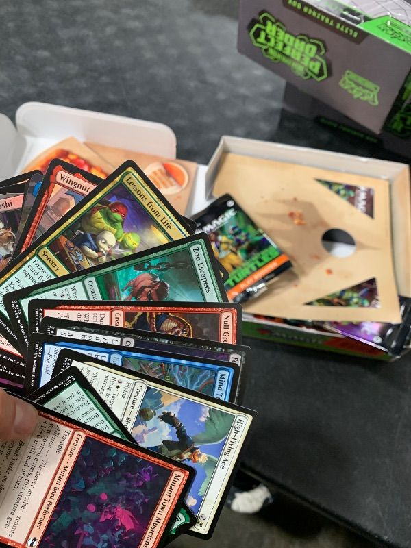 Photo 1 of Magic: The Gathering | Teenage Mutant Ninja Turtles - Pizza Bundle | Collectible Trading Card Game