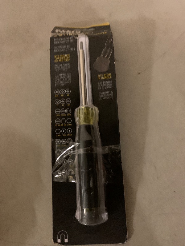 Photo 1 of Klein Tools 32327 Precision Screwdriver Set, 27-in-1 Multi-Bit Screwdriver, Onboard Storage, Rare-Earth Magnet, Ideal for Terminal Blocks