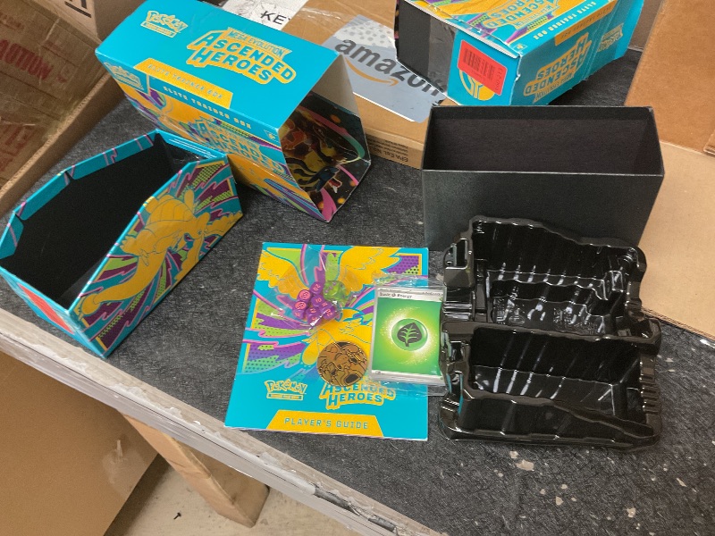 Photo 1 of see notes and pictures……….Pokémon TCG: Mega Evolution—Ascended Heroes Elite Trainer Box