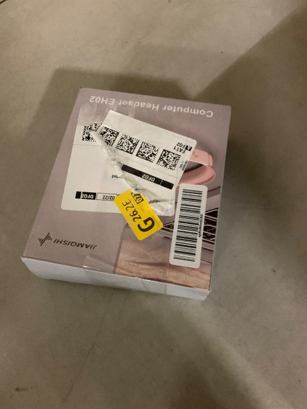 Photo 1 of JIAMQISHI Wireless Headset with AI Noise Cancelling Microphone Bluetooth Headset - Bluetooth V5.2 Headphones with USB Dongle & Mic Mute for Computer/Laptop/PC/iPhone/Android/Cell Phones (Pink)