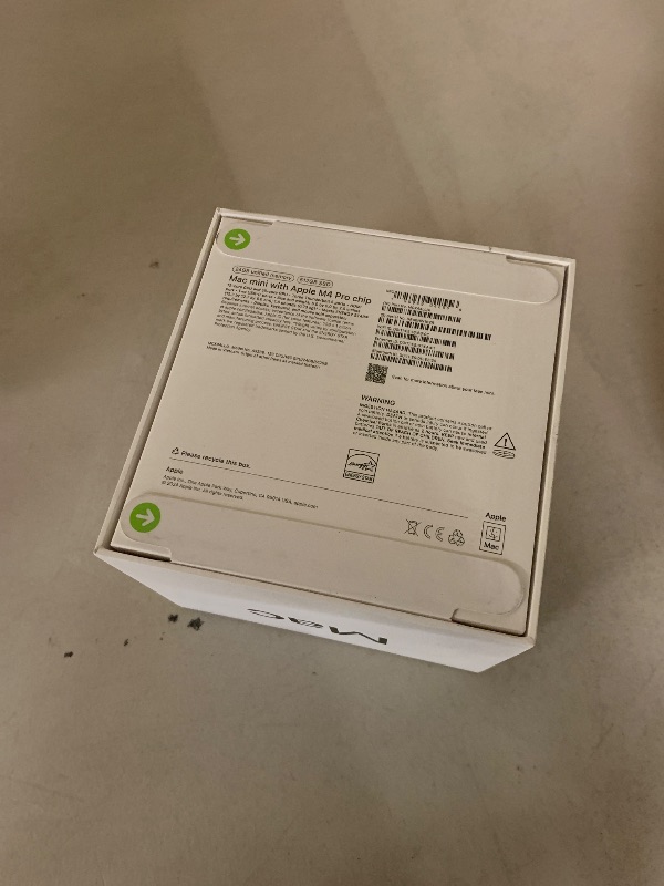Photo 1 of Apple 2024 Mac mini Desktop Computer with M4 Pro chip with 12?core CPU and 16?core GPU: Built for Apple Intelligence, 24GB Unified Memory, 512GB SSD Storage, Gigabit Ethernet. Works with iPhone/iPad