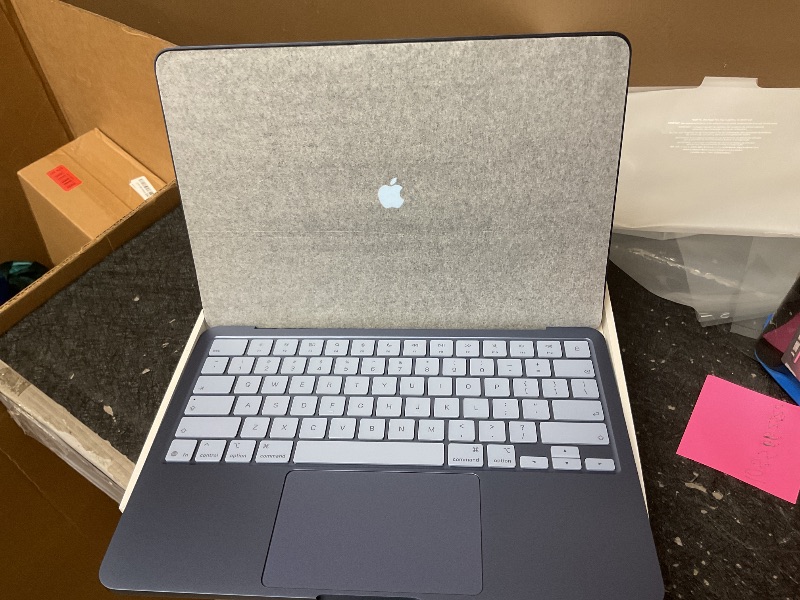 Photo 1 of SEE NOTES AND PICTURES,,,,,,,,,,,,,,,,,,,Apple 2026 MacBook Neo 13-inch Laptop with A18 Pro chip: Built for AI and Apple Intelligence, Liquid Retina Display, 8GB Unified Memory, 512GB SSD Storage, 1080p FaceTime HD Camera, Touch ID; Indigo