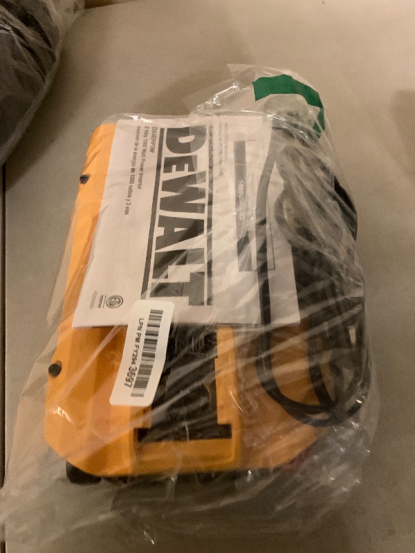 Photo 1 of DEWALT DXAEPIP3W 20V, 3-Way Powered (Cables, Battery, DC Plug) 1000 Watt Power Inverter; Dual AC Outlets, 1 USB-A Port, & 1 USB-C 30W Port
