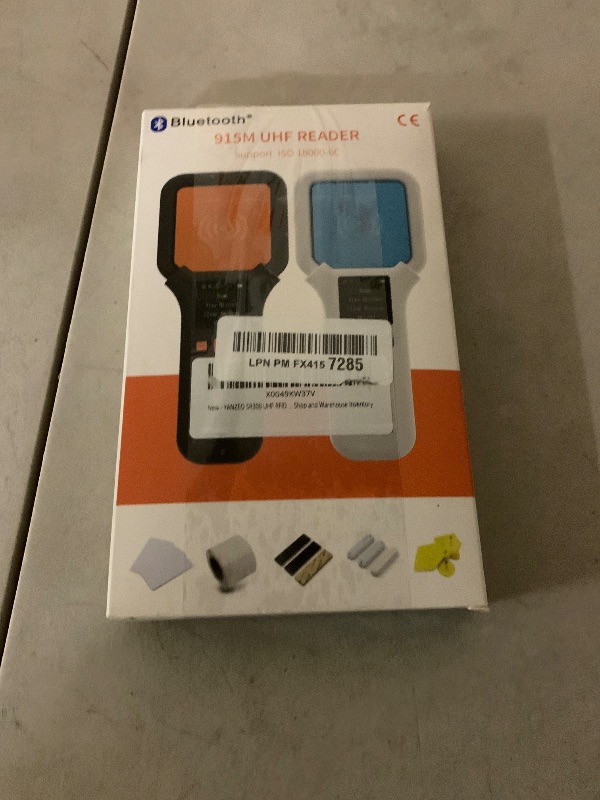 Photo 1 of YANZEO SR300 UHF RFID Reader 860Mhz-960Mhz RFID Scanner Wireless Bluetooth Handheld RFID Reader, UHF Tag Reader for Clothing, Shoes, Jewellery Shop and Warehouse Inventory