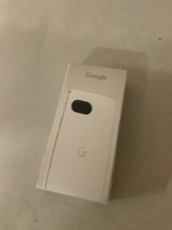 Photo 1 of Google Pixel 9a with Gemini - Unlocked Android Smartphone with Incredible Camera and AI Photo Editing, All-Day Battery, and Powerful Security - Porcelain - 128 GB