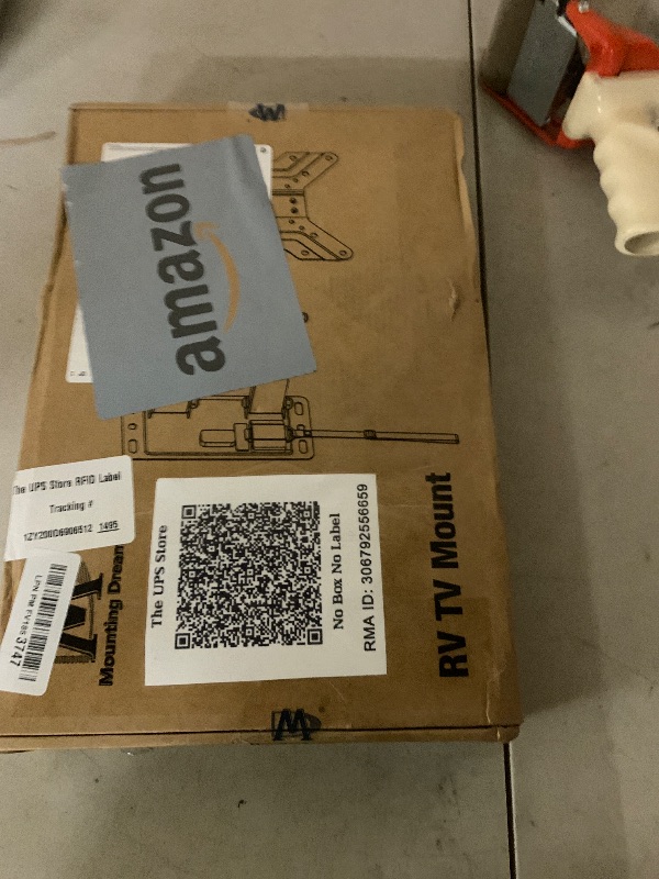 Photo 1 of Mounting Dream UL Listed Lockable RV TV Mount for Most 17-43 inch TV, RV Mount for Camper Trailer Motor Home Boat Truck, Full Motion Unique One Step Lock RV TV Wall Mount, VESA 200mm, 44 lbs, MD2210
