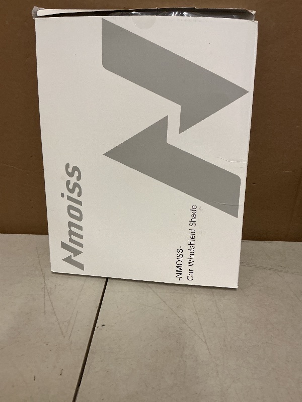 Photo 1 of [2026 Upgraded] Nmoiss Car Windshield Sun Shade [Dot Matrix Reflective Coating] Extended Edge No Light Leakage Design Cooling Protect Car Interior from UV Damage-XL