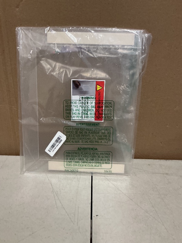 Photo 1 of 11 x 14 Acrylic Picture Frame, Horizontal/Vertical Clear Photo Frame for Wall with Tape, No Drilling Floating Hanging Frameless Picture Frame, Wall Mount Sign Holder 11x14 for Home, School, Office