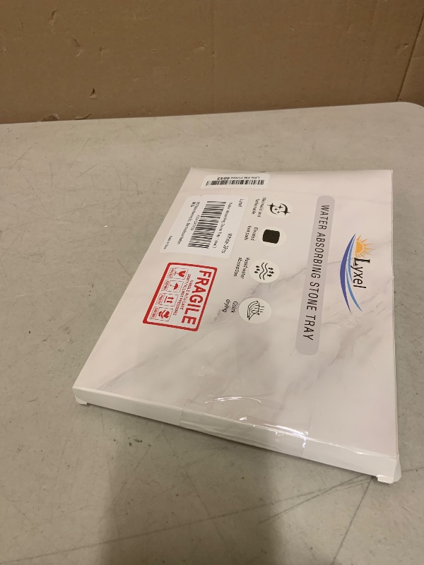 Photo 1 of 2PCS Water Absorbing Stone Tray, Fast Drying Diatomite Stone Sink Tray, Water Absorbent Diatomite Coasters, Stones Soap Trays for Kitchen Sink, Bathroom Counter Hand Soap Dish & Holders