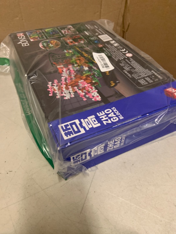 Photo 1 of Cherry Blossom Meaningful Bonsai Tree Building Sets,Japanese Style Sakura Tree Mini Building Blocks(1286 PCS),Enjoy Your Own Beautiful Display Show, Present for Kids and Adults