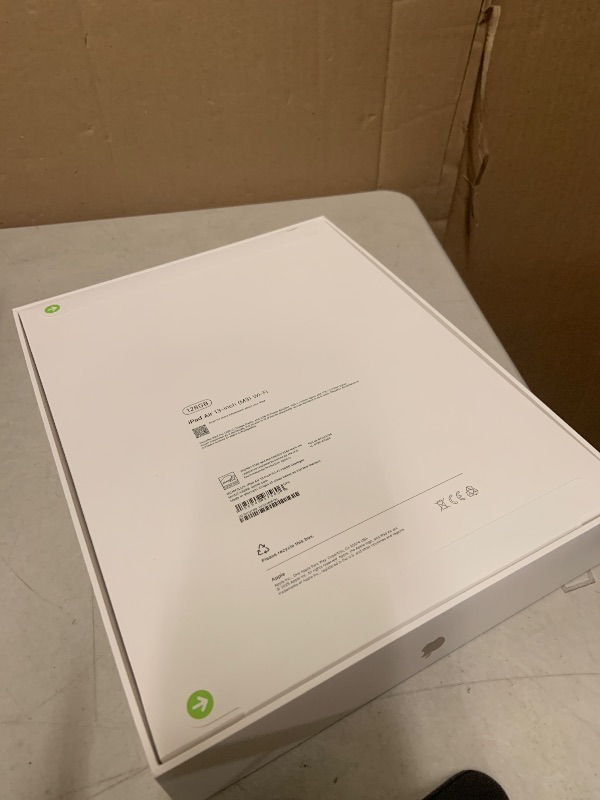 Photo 1 of Apple iPad Air 13-inch with M3 chip Built for Apple Intelligence, Liquid Retina Display, 128GB, 12MP Front/Back Camera, Wi-Fi 6E, Touch ID, All-Day Battery Life — Starlight