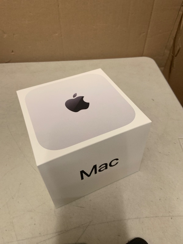 Photo 1 of Apple 2024 Mac mini Desktop Computer with M4 chip with 10?core CPU and 10?core GPU: Built for Apple Intelligence, 16GB Unified Memory, 256GB SSD Storage, Gigabit Ethernet. Works with iPhone/iPad