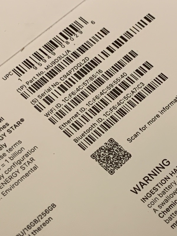 Photo 1 of Apple 2024 Mac mini Desktop Computer with M4 chip with 10?core CPU and 10?core GPU: Built for Apple Intelligence, 16GB Unified Memory, 256GB SSD Storage, Gigabit Ethernet. Works with iPhone/iPad