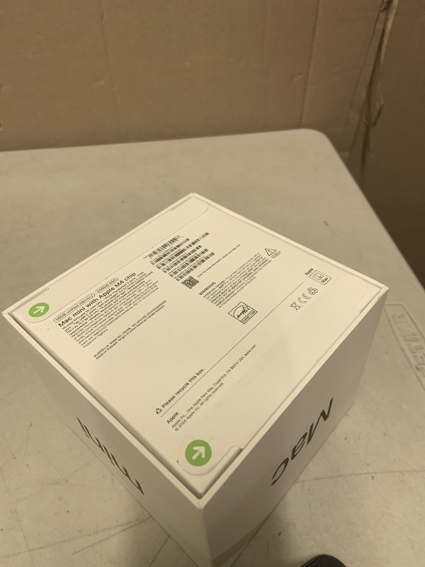 Photo 1 of Apple 2024 Mac mini Desktop Computer with M4 chip with 10?core CPU and 10?core GPU: Built for Apple Intelligence, 16GB Unified Memory, 256GB SSD Storage, Gigabit Ethernet. Works with iPhone/iPad
