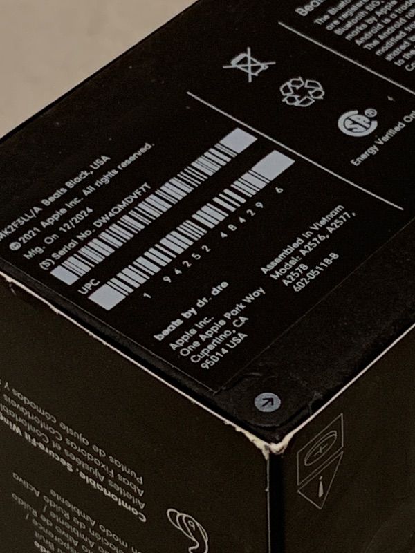 Photo 1 of Beats Fit Pro (1st Gen) - True Wireless Noise Cancelling Earbuds - Active Noise Cancelling - Sweat Resistant Earphones, Compatible with Apple & Android, Class 1 Bluetooth®- Beats Black