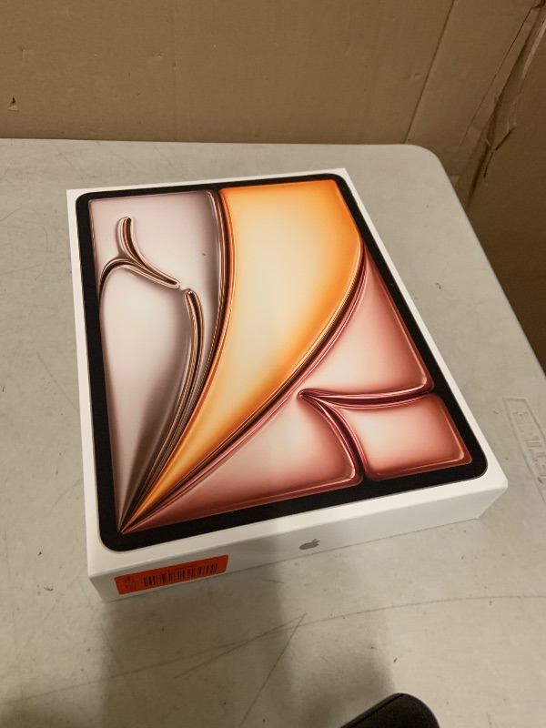 Photo 1 of Apple iPad Air 13-inch with M3 chip Built for Apple Intelligence, Liquid Retina Display, 128GB, 12MP Front/Back Camera, Wi-Fi 6E, Touch ID, All-Day Battery Life — Starlight